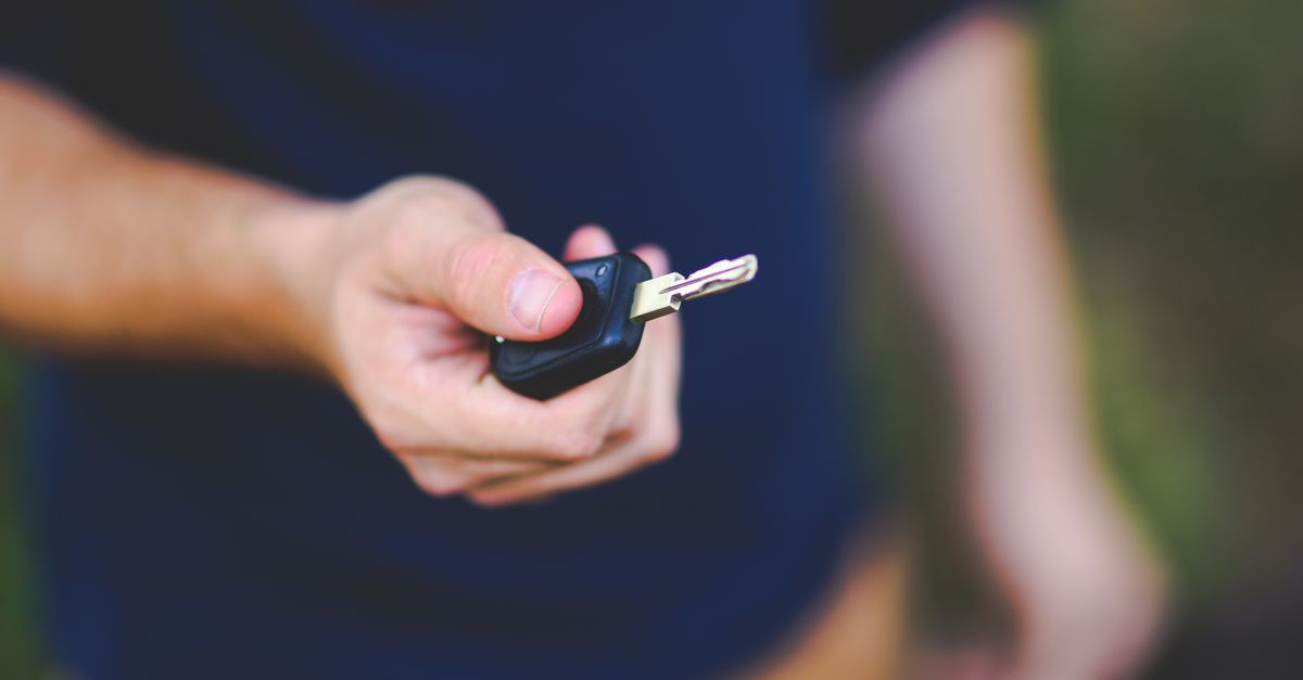 Nissan car key fob — Birmingham Locksmith